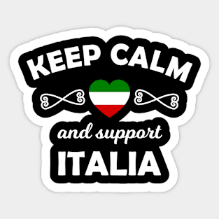 Italy supporters Sticker